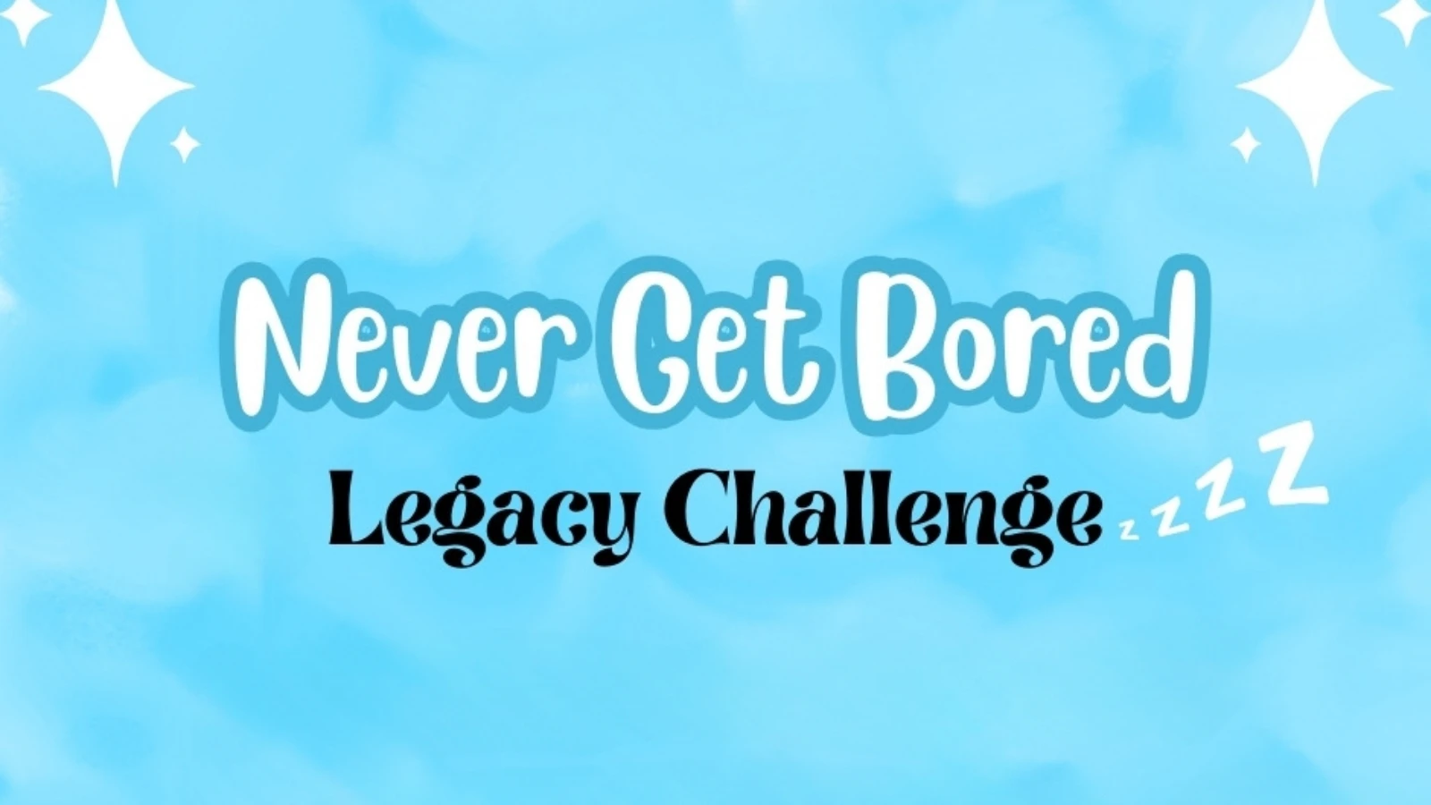 The Sims 4 Never Get Bored Challenge by Storyteller Whims