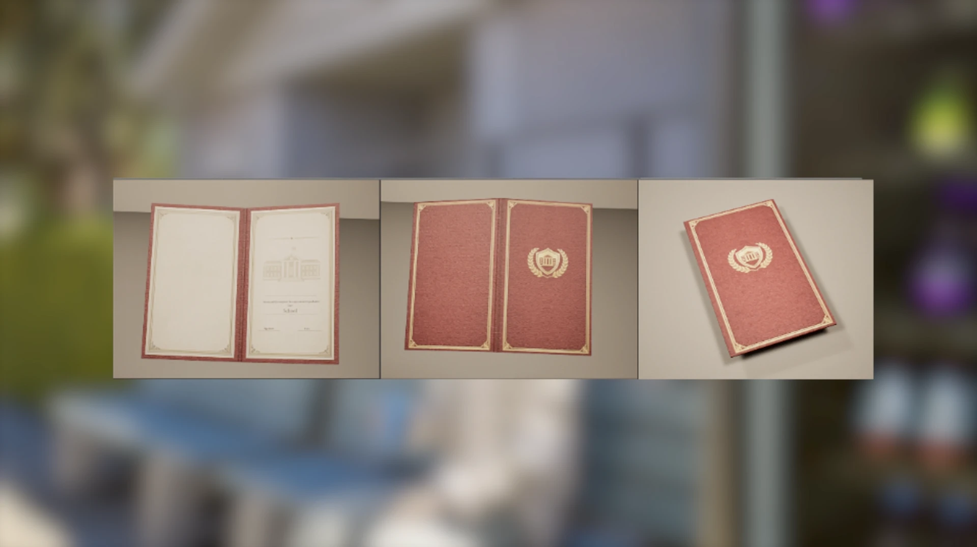 InZOI: предметы для школы — новая мебель и украшения (скриншот)