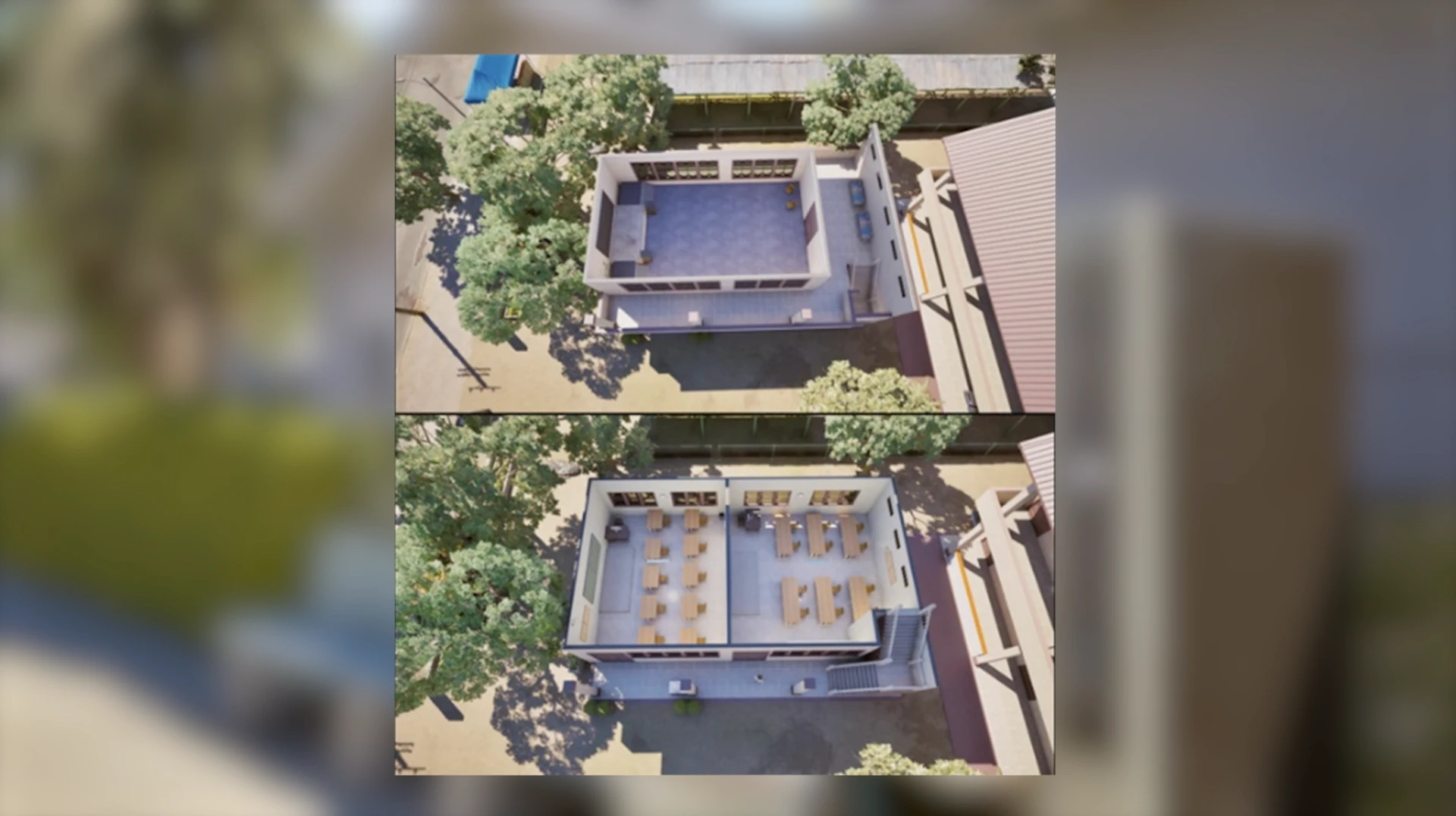 InZOI: школьные локации — дополнительные здания и объекты на карте