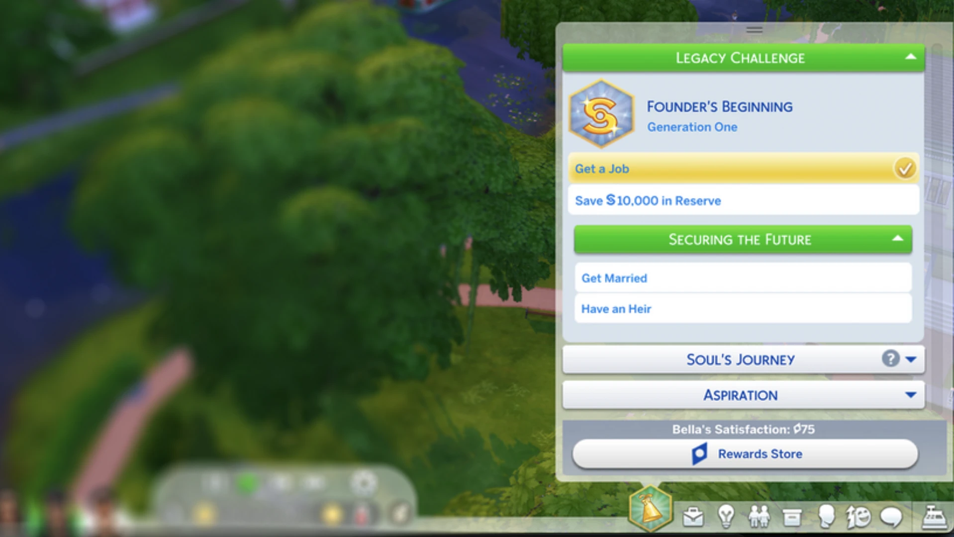 Challenge Tracker: внутриигровой чек-лист задач и отслеживание прогресса челленджа (скриншот)