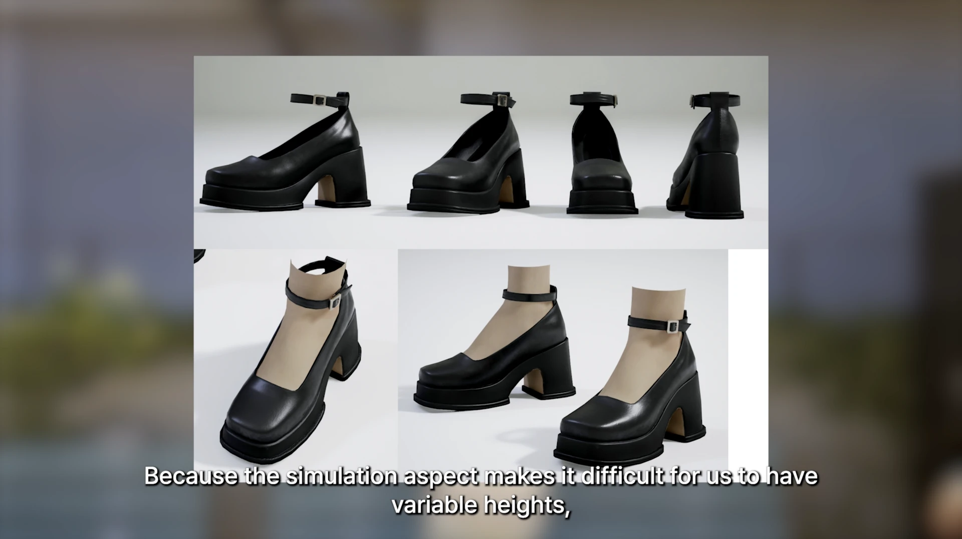 InZOI: обувь на каблуках в игре — пример модели и посадки на персонаже