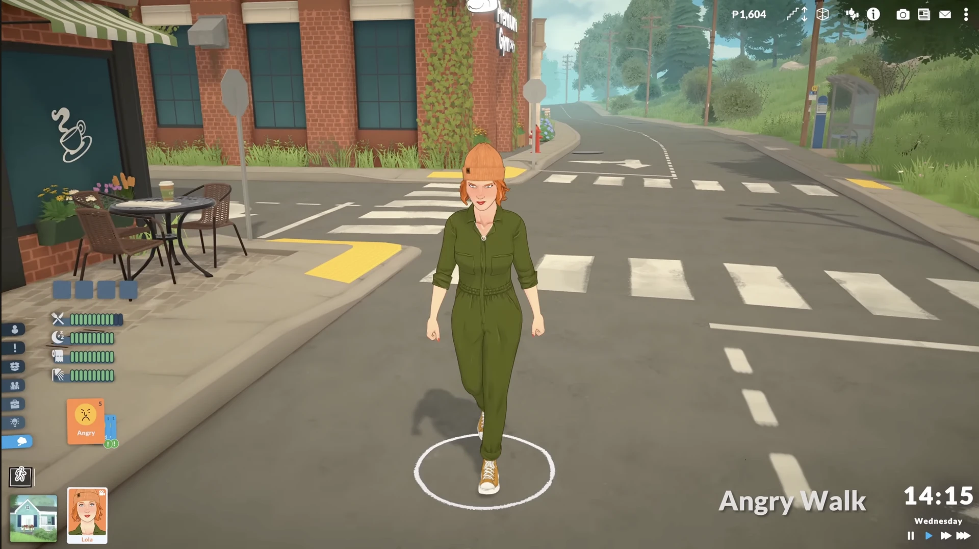 Paralives: злая походка — резкий шаг и агрессивный язык тела