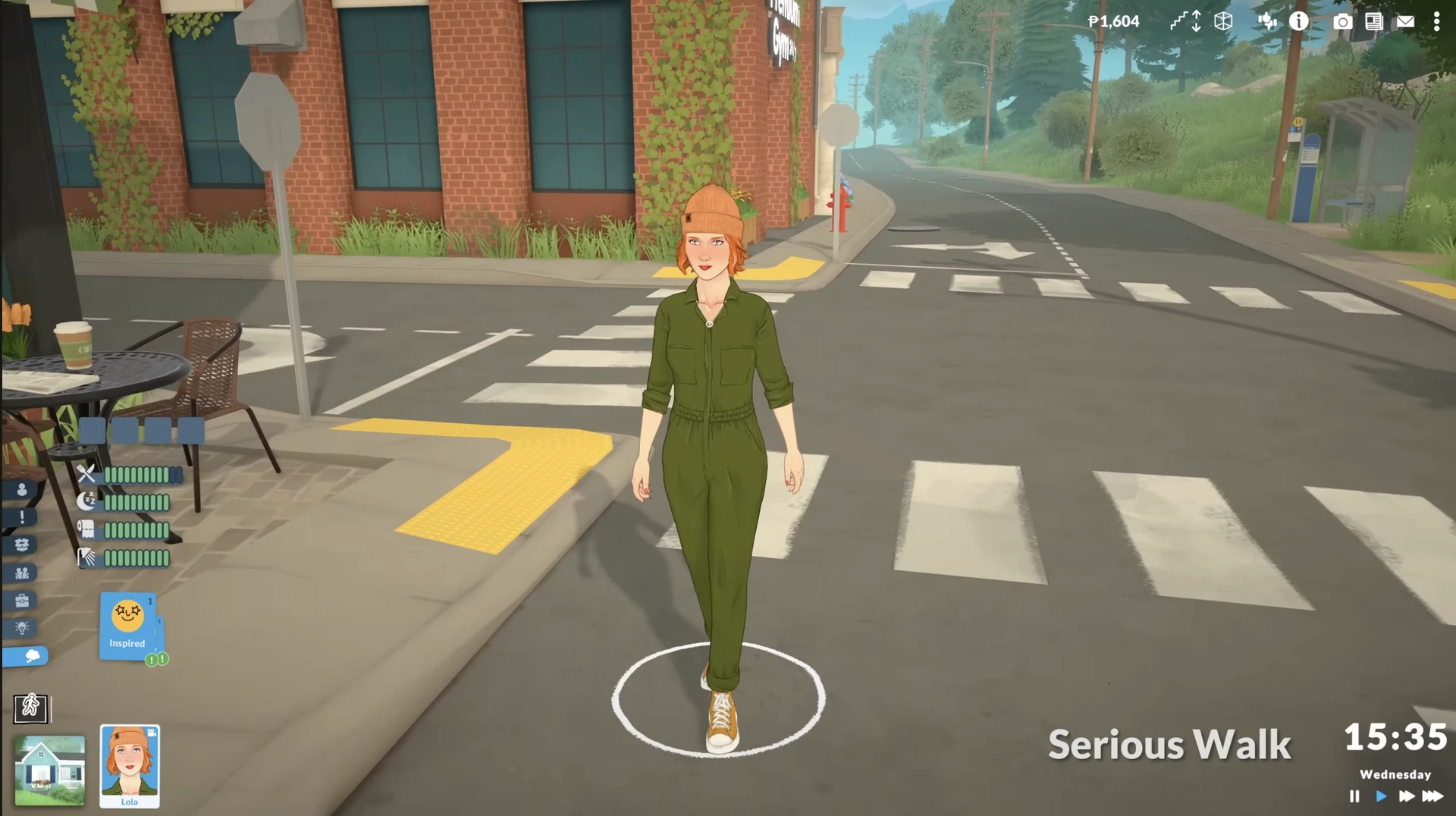 Paralives: серьёзная походка — собранная осанка и уверенный шаг