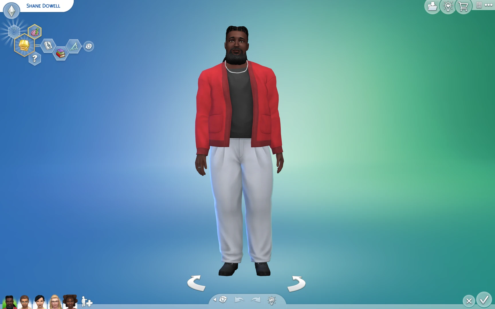 Masculine pants: new free base game CAS item for any body type, The Sims 4 update