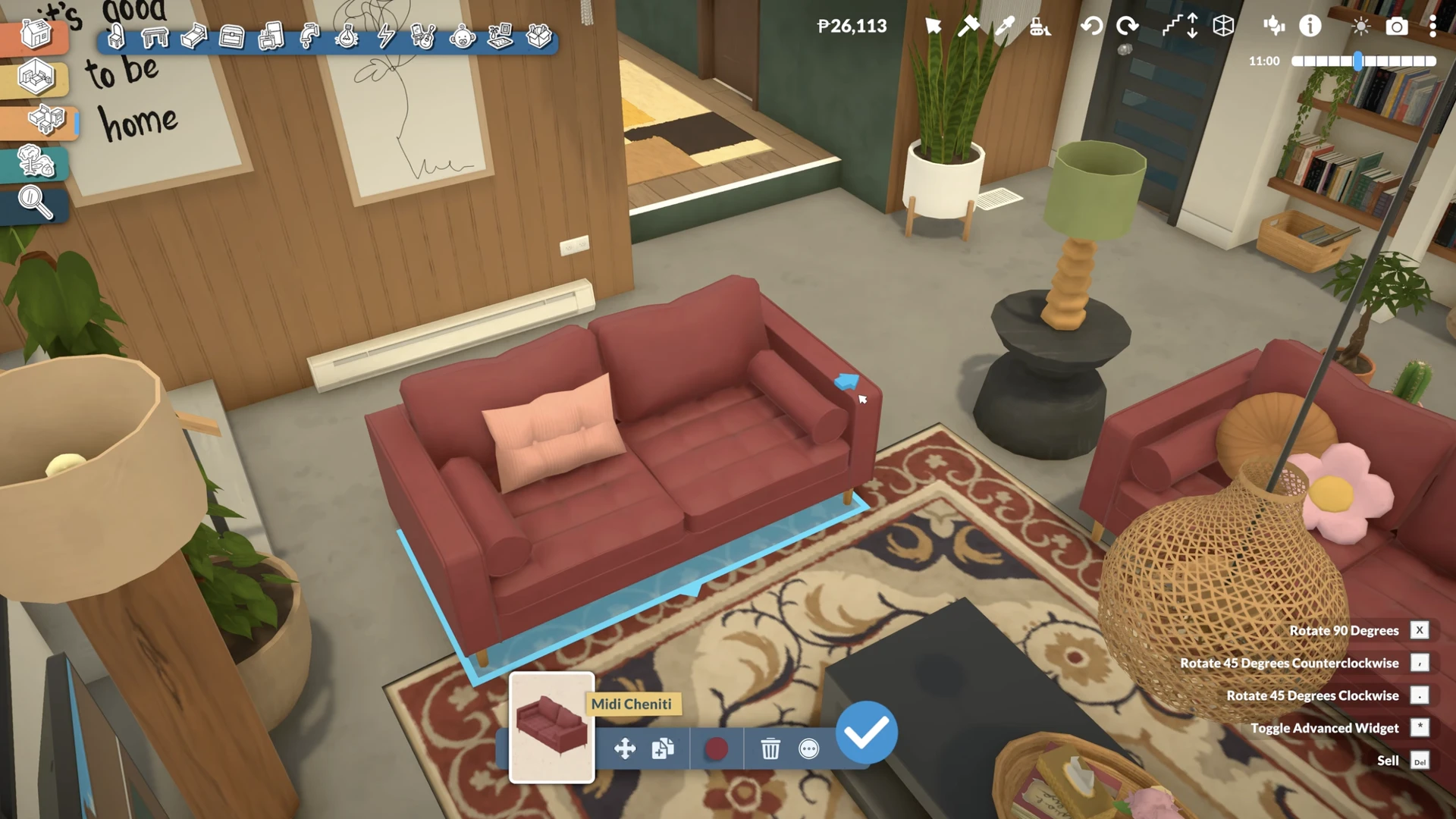 Resizing windows and objects in Paralives build mode