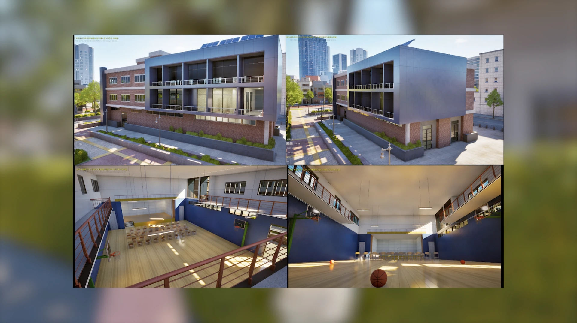 InZOI: здание школьного спортзала — внешний вид нового объекта