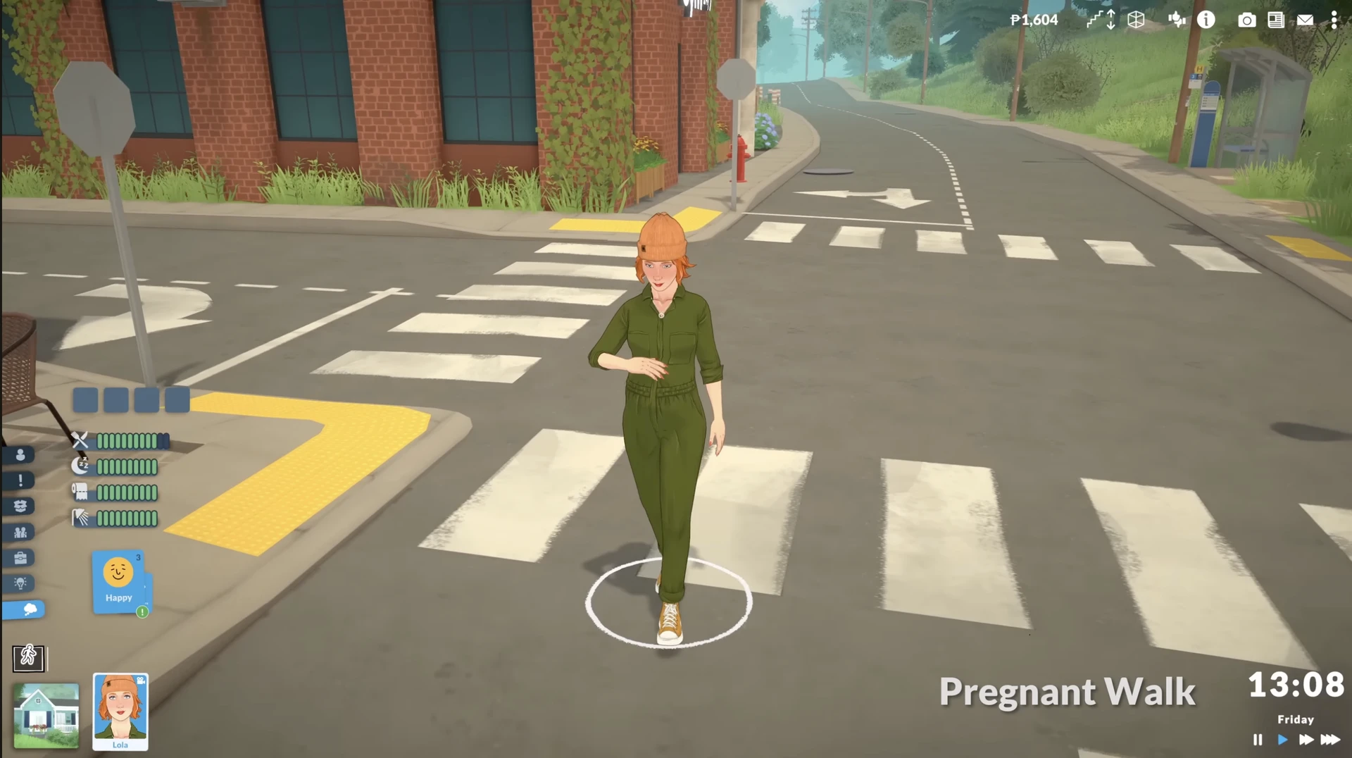 Paralives: походка беременных — отдельная анимация с высоким приоритетом