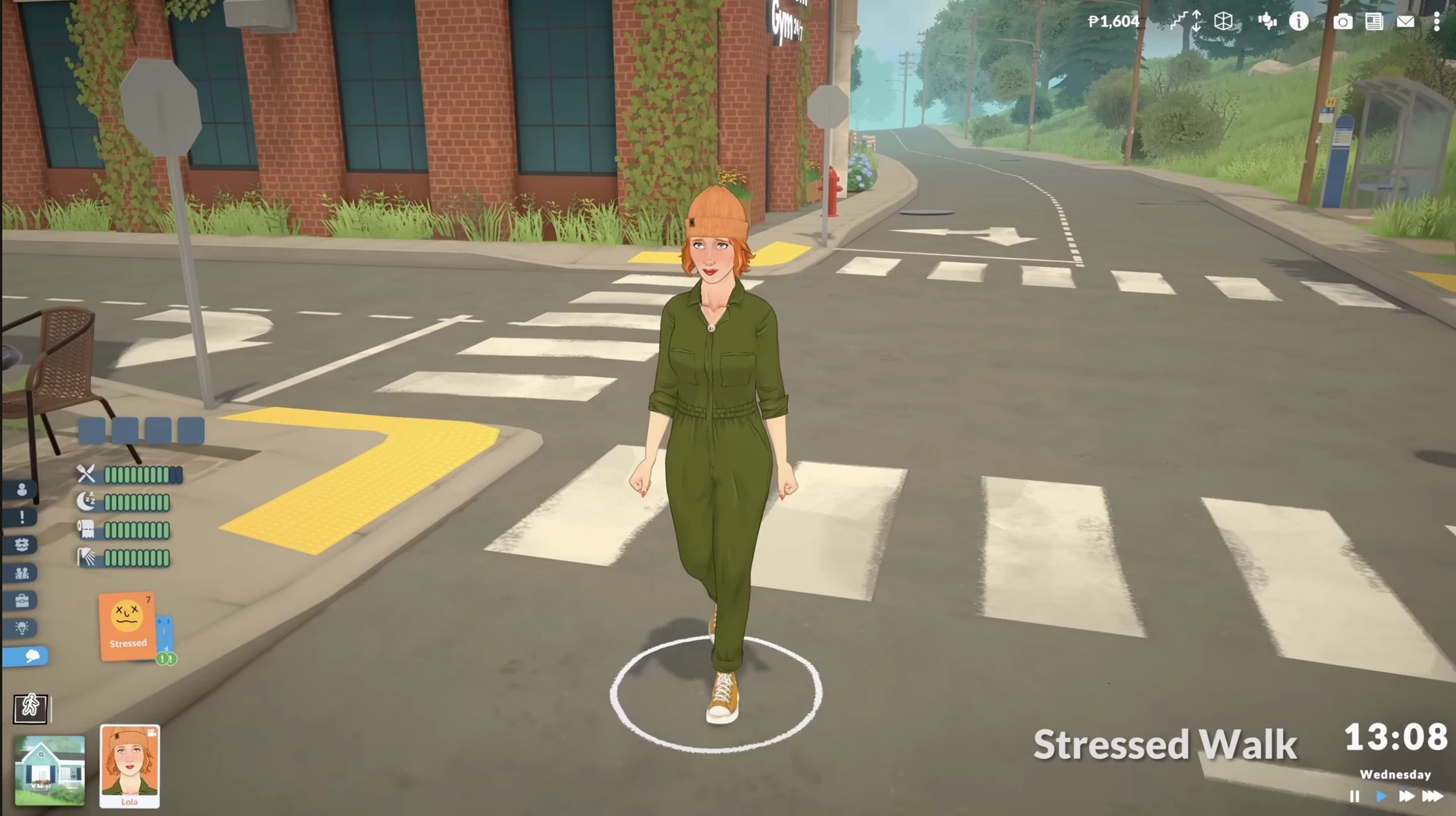 Paralives: походка в стрессе — напряжённая поза и уставшие движения