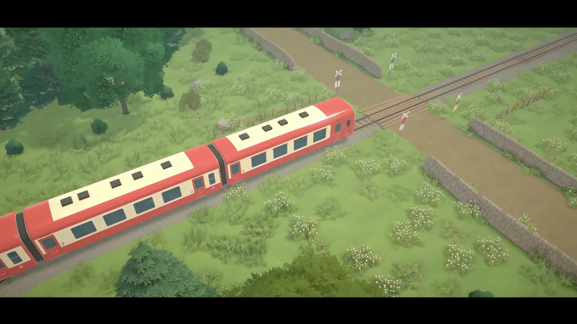 Creating a household inside the train carriage in Paralives
