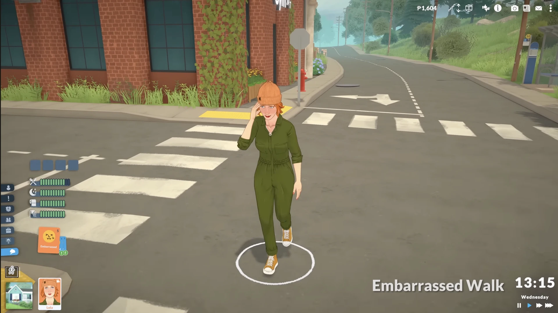 Paralives: смущённая походка — зажатая поза и неловкие движения