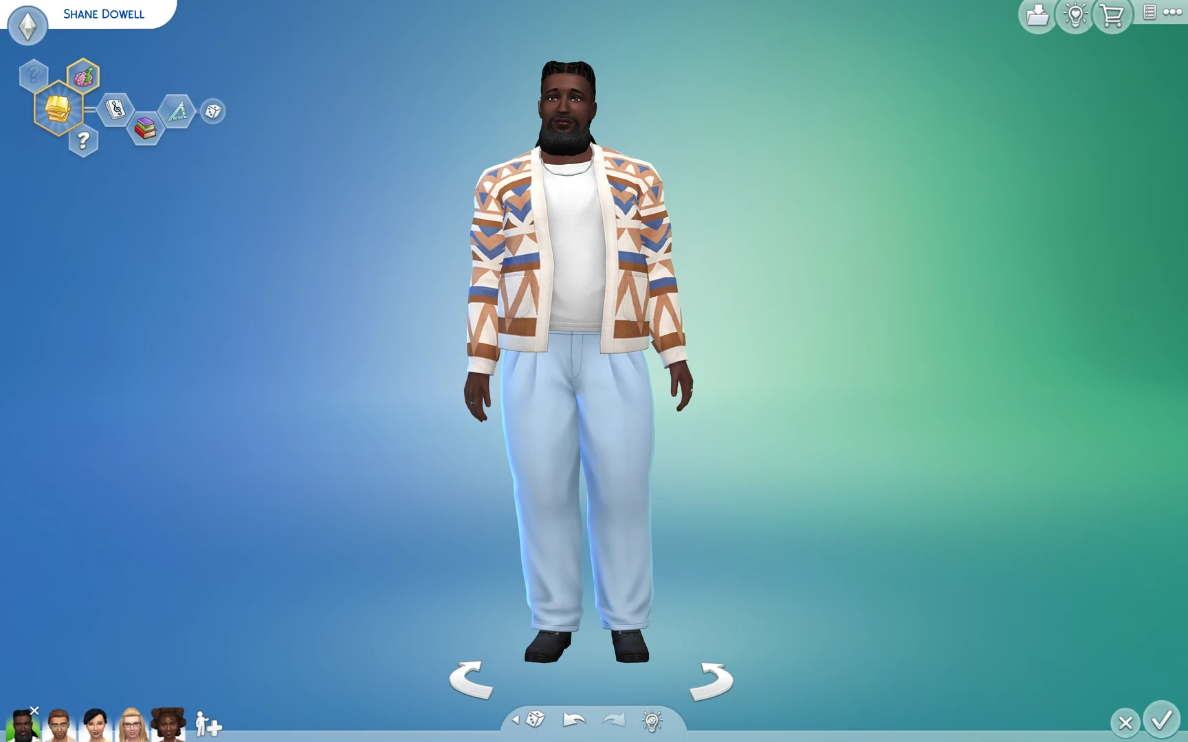 New masculine jacket added to The Sims 4 in August 2026 free CAS update