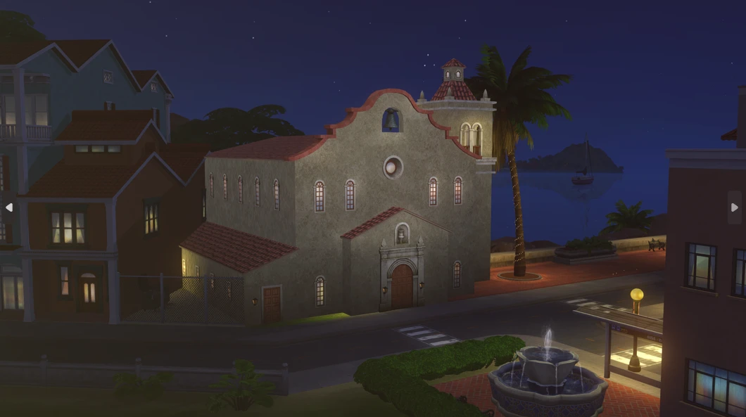 Old church rabbit hole in Isla Esmeralda for wedding ceremonies