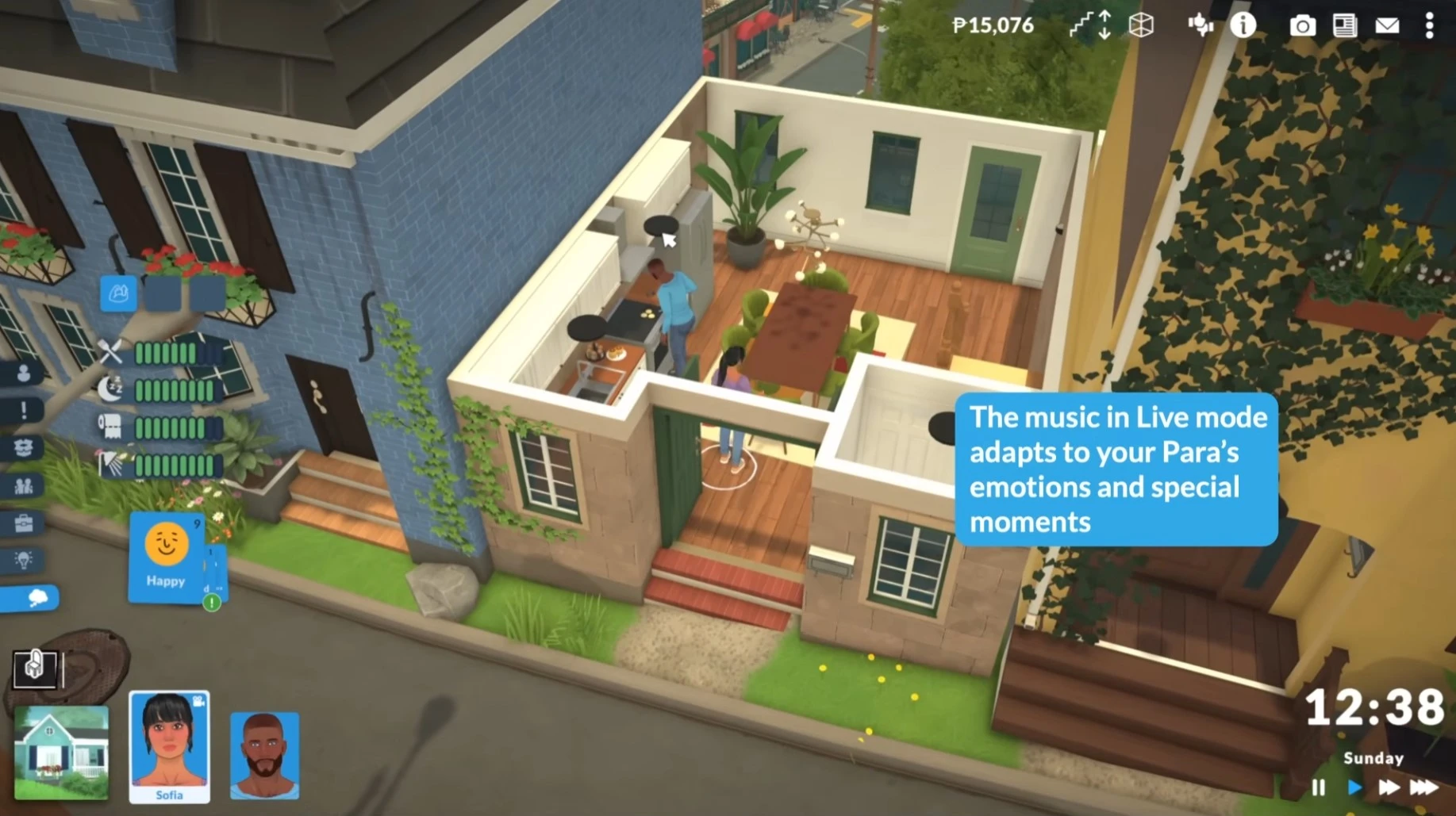 Музыка в Paralives в режиме жизни: саундтрек реагирует на эмоции и важные события персонажей