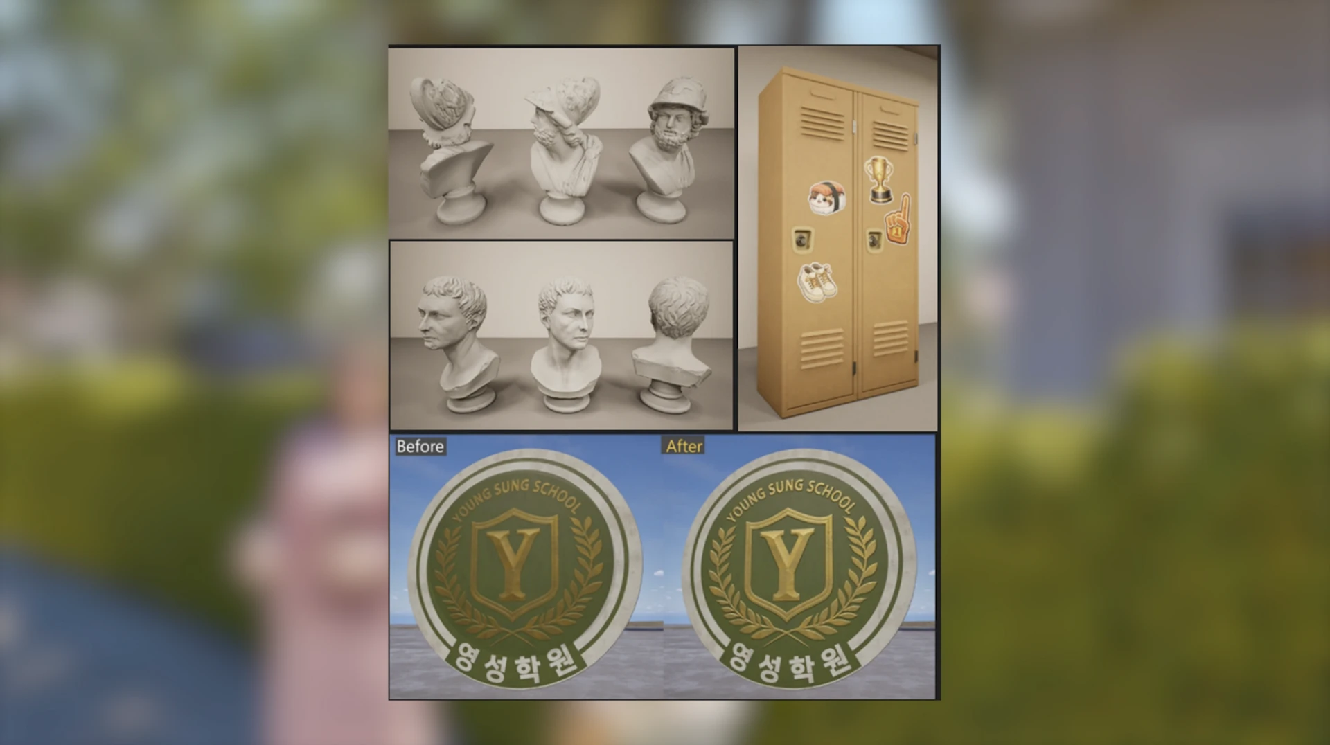 InZOI: школьная атрибутика для подростков — форма и предметы для занятий