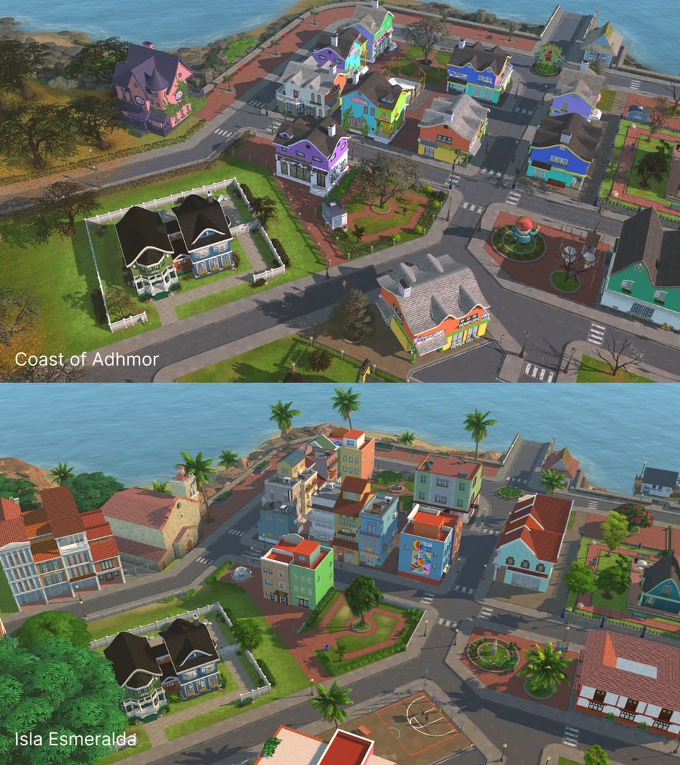 Landmark change: giant gnome replaced by an elegant statue in Isla Esmeralda