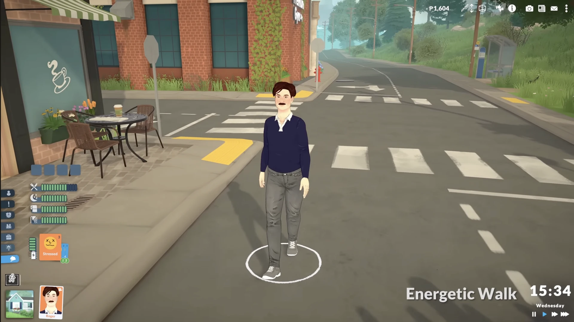 Paralives: энергичная походка — бодрый шаг для персонажей с энергичным характером