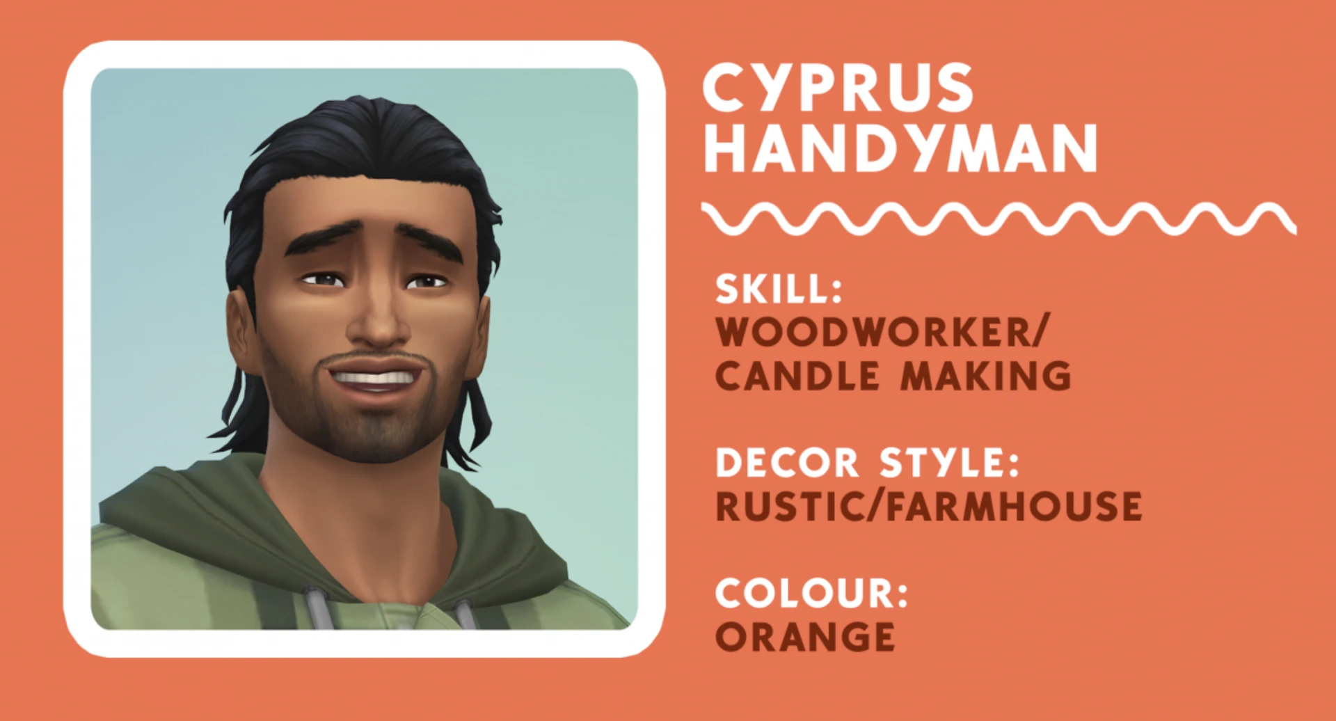 The Sims 4 Tiny Town Challenge by Deligracy Cyprus Handyman Card