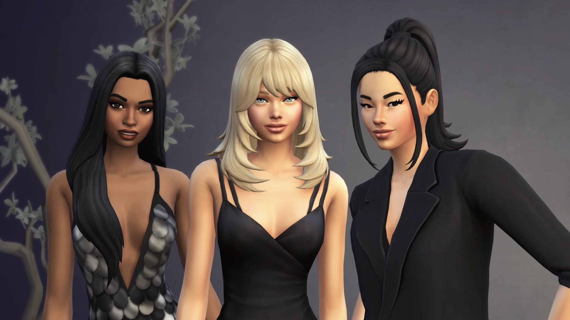 Пример свежих, ухоженных женских причёсок из набора MADLEN для The Sims 4