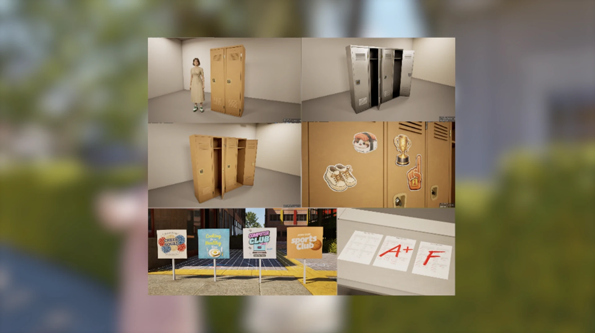 InZOI: школьные спортивные предметы — детали обновления для старшей школы