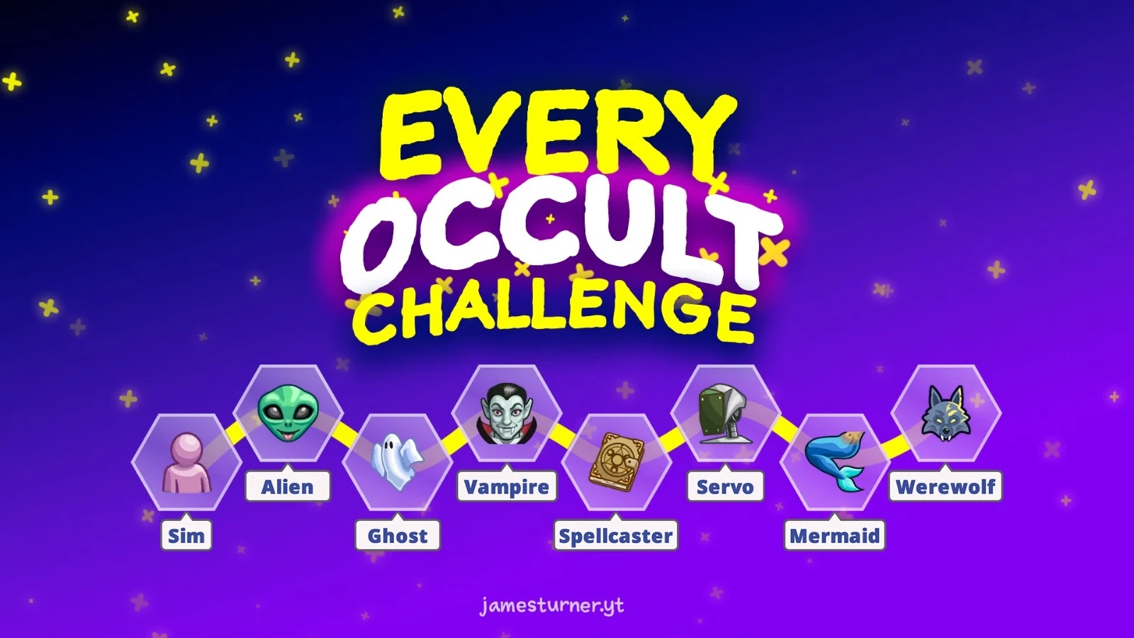 The Sims 4 Every Occult Challenge by James Turner
