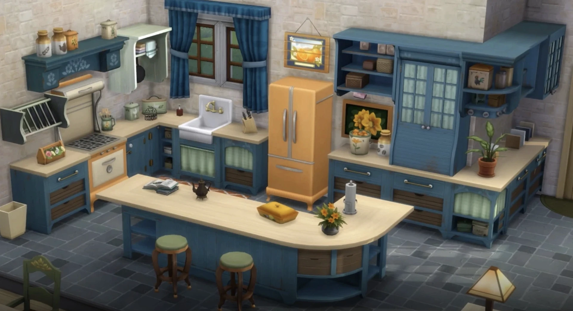The Sims 4 Marketplace: бесплатный набор «Сельская кухня» и рост интереса к маркетплейсу (скриншот)