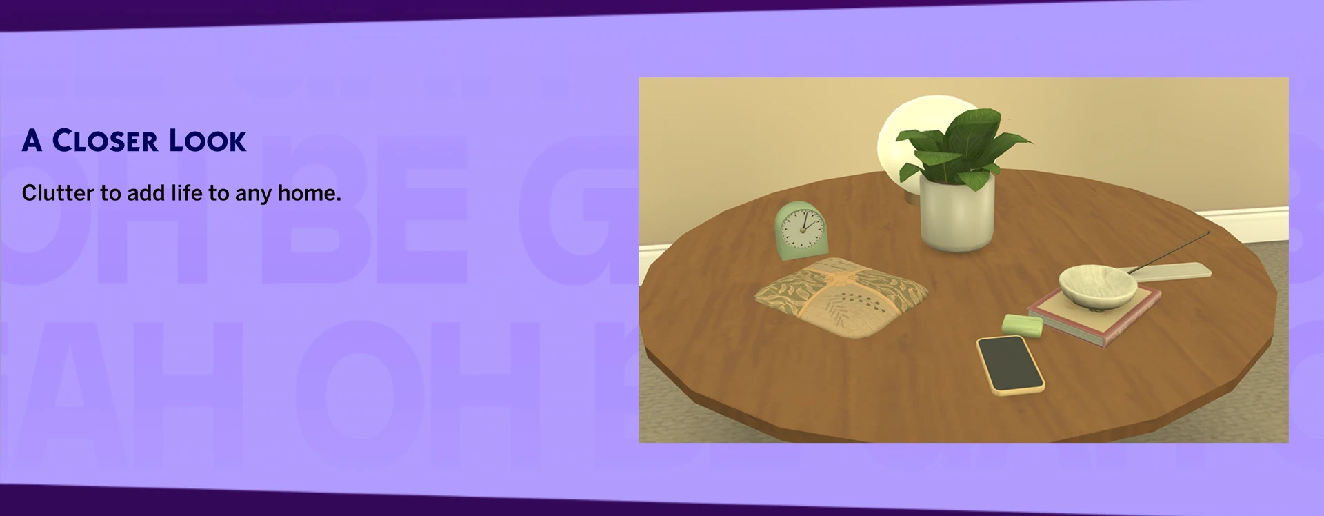 Wall decor, pillows, and accessories from Simonna paid set by Mechtasims for The Sims 4