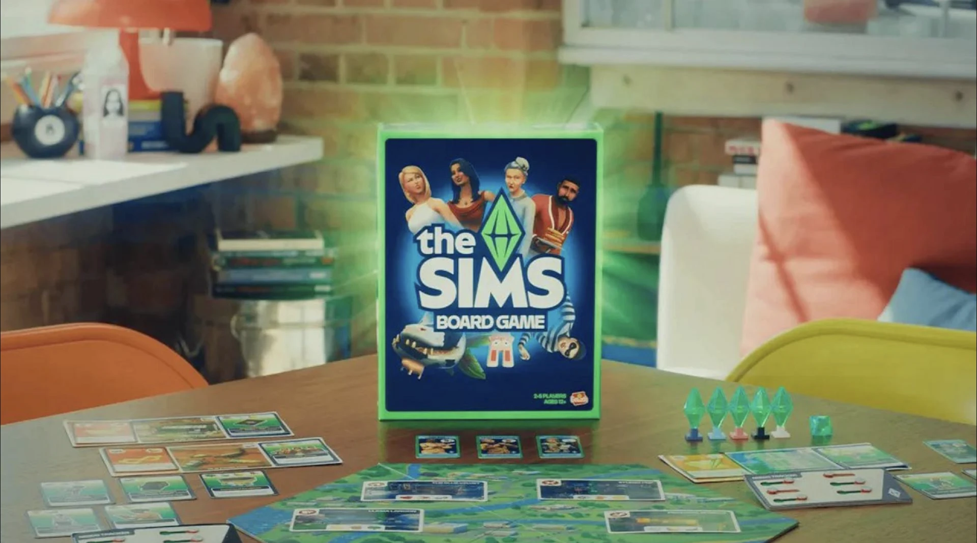 The Sims Board Game — настольная игра по The Sims: компоненты и оформление