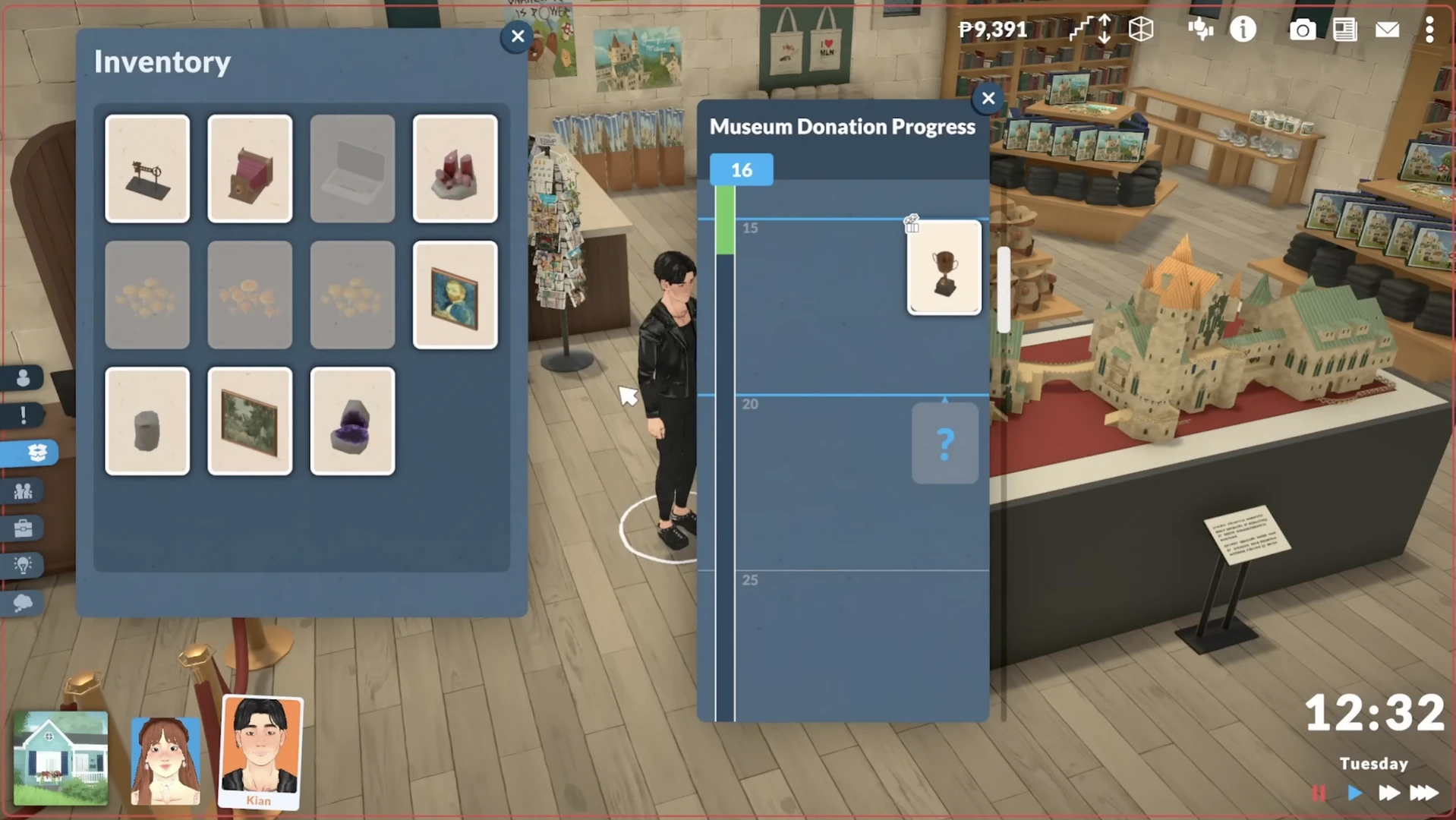 Paralives: интерьер музея и экспозиционные залы