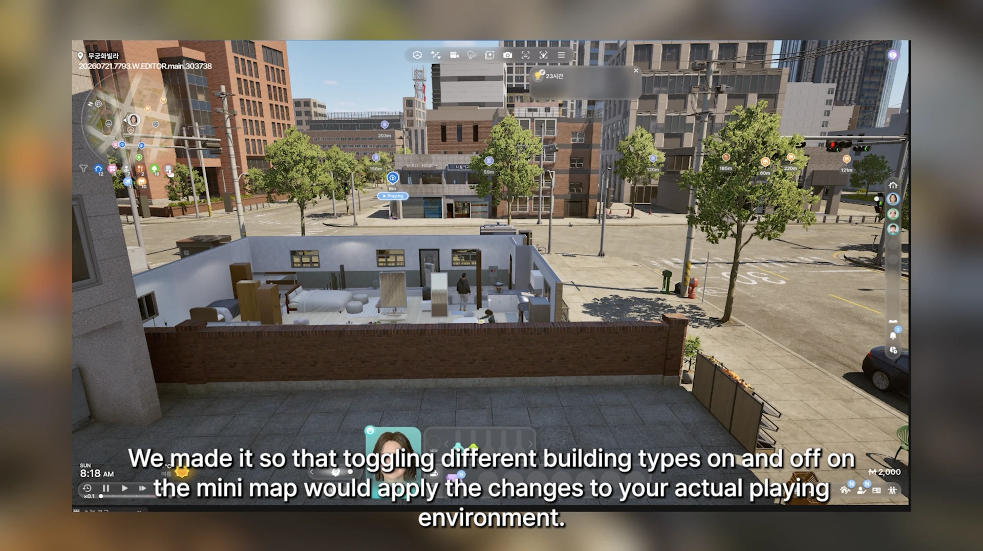 Mini‑map icon toggling and updated UI in InZOI after the August update